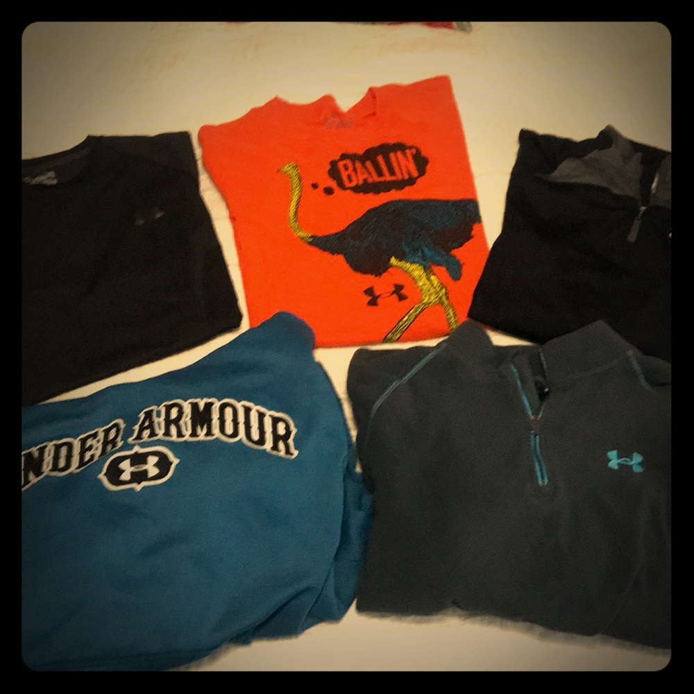 Under Armour lot, size large